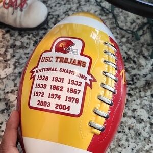 USC Championship Trophy Decor Football